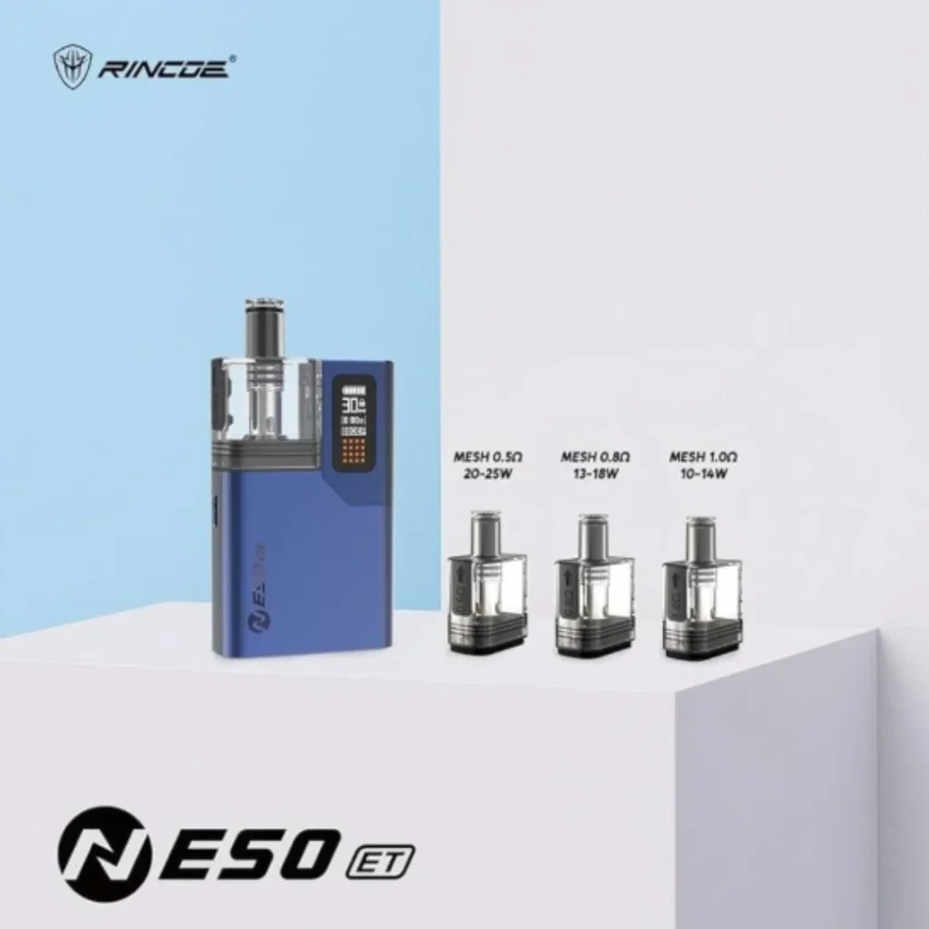 Rincoe Neso ET 小煙主機｜輕巧設計，極致煙霧 - 電子煙潮流商城