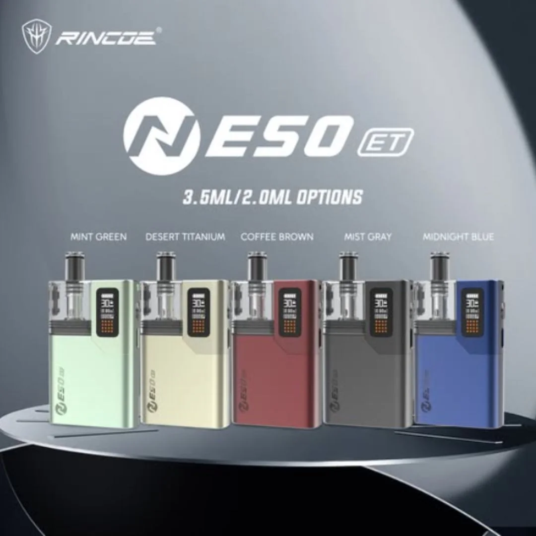 Rincoe Neso ET 小煙主機｜輕巧設計，極致煙霧 - 電子煙潮流商城