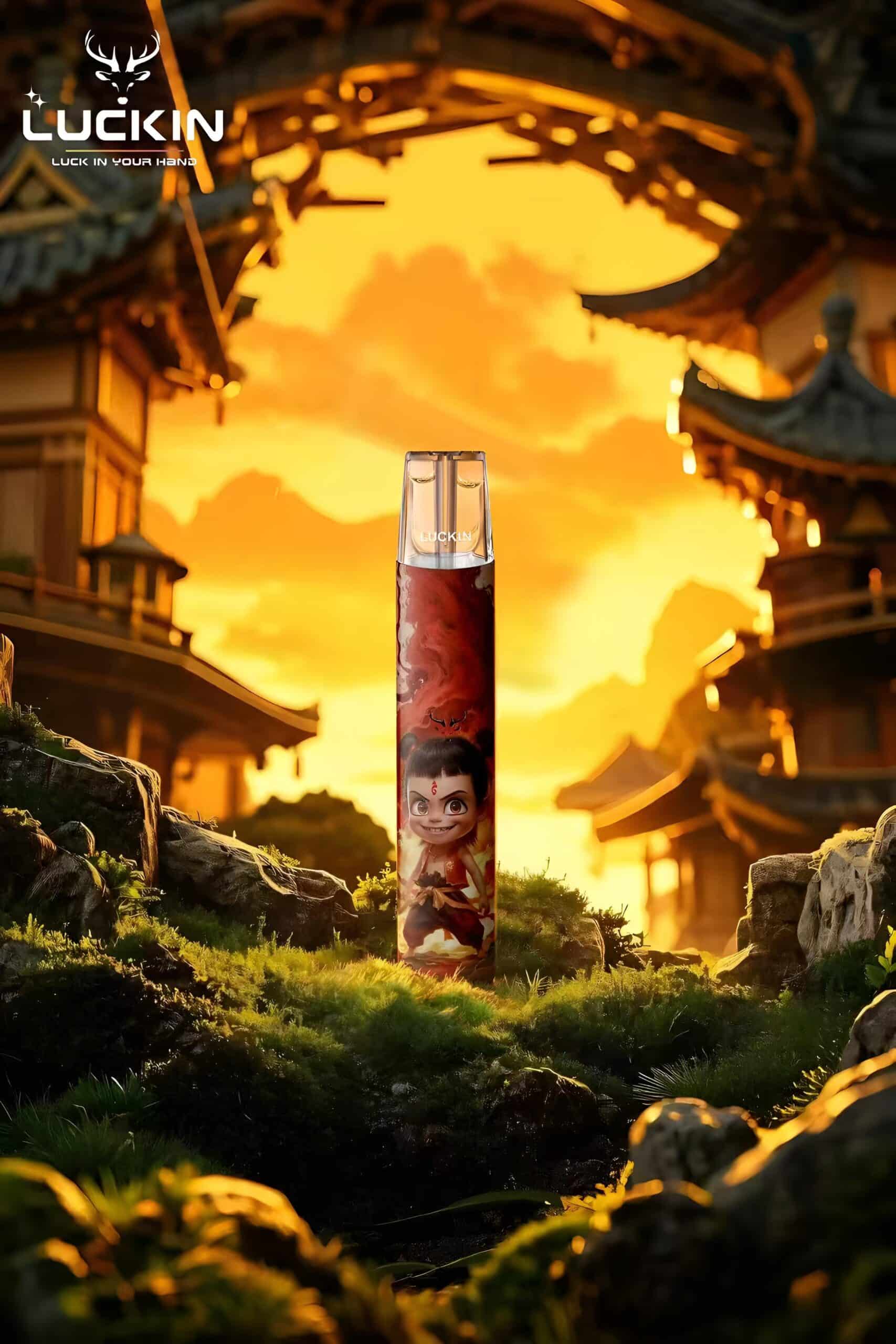 LUCKIN幸運一代電子煙主機 — 潮流設計×強勁體驗丨蠟筆小新、哪吒、史迪仔限量版震撼登場！ - 電子煙潮流商城