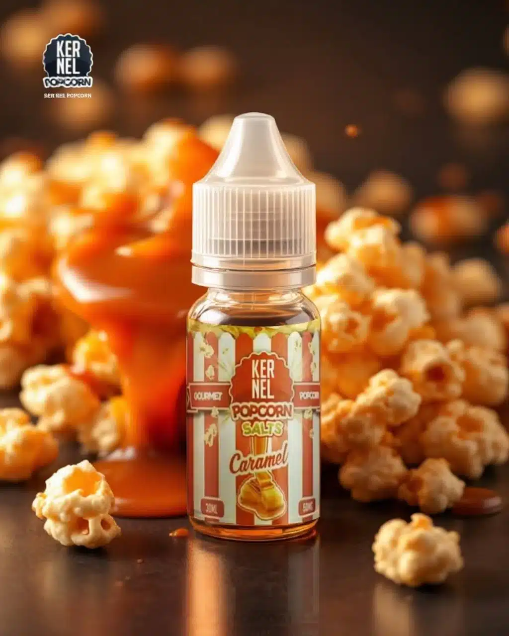 【買五送一】KERNEL爆米花味煙油30ml/38mg｜鹽尼小煙適用 - 電子煙潮流商城